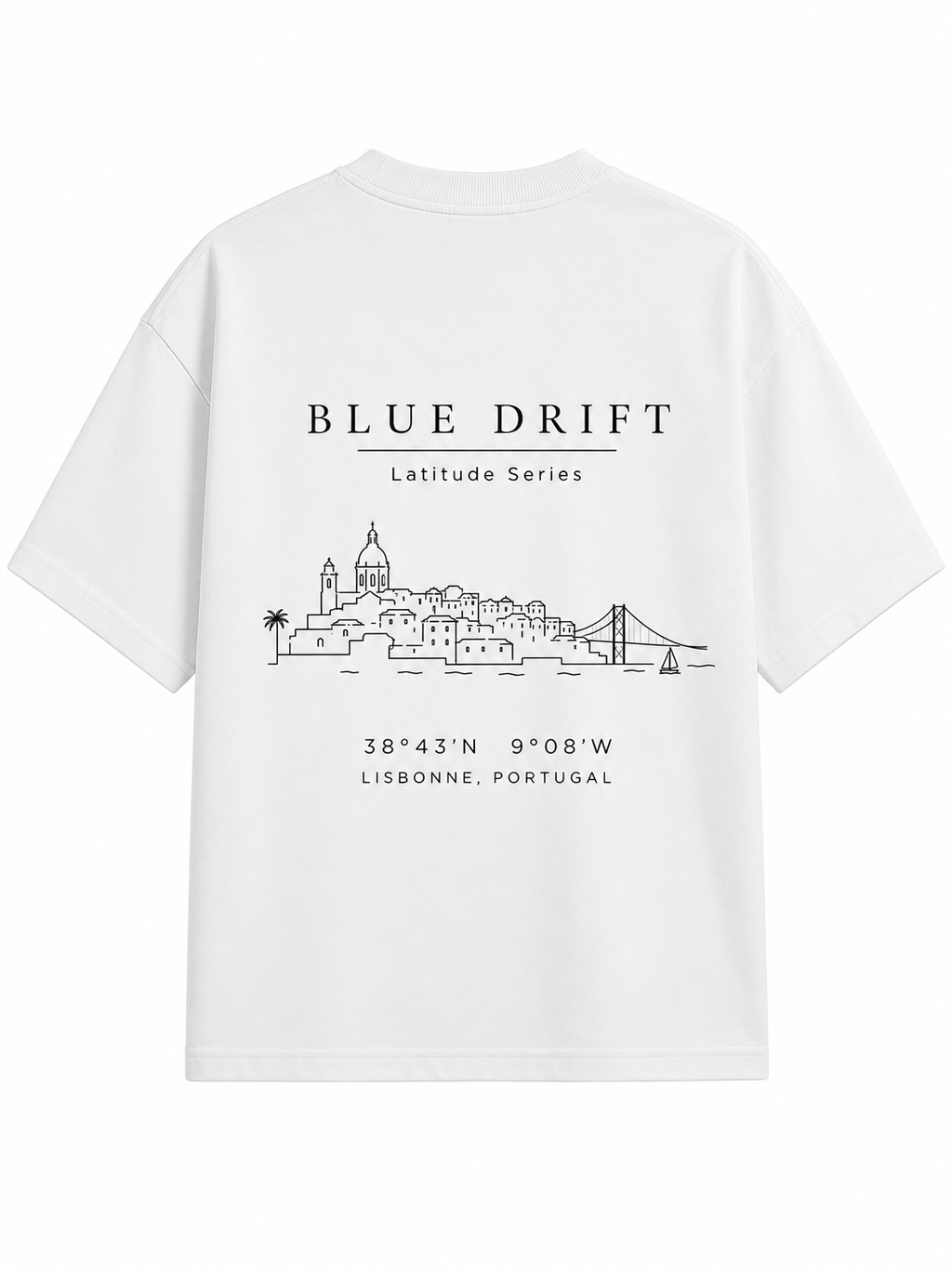 T shirt Lisbonne - Latitude Series