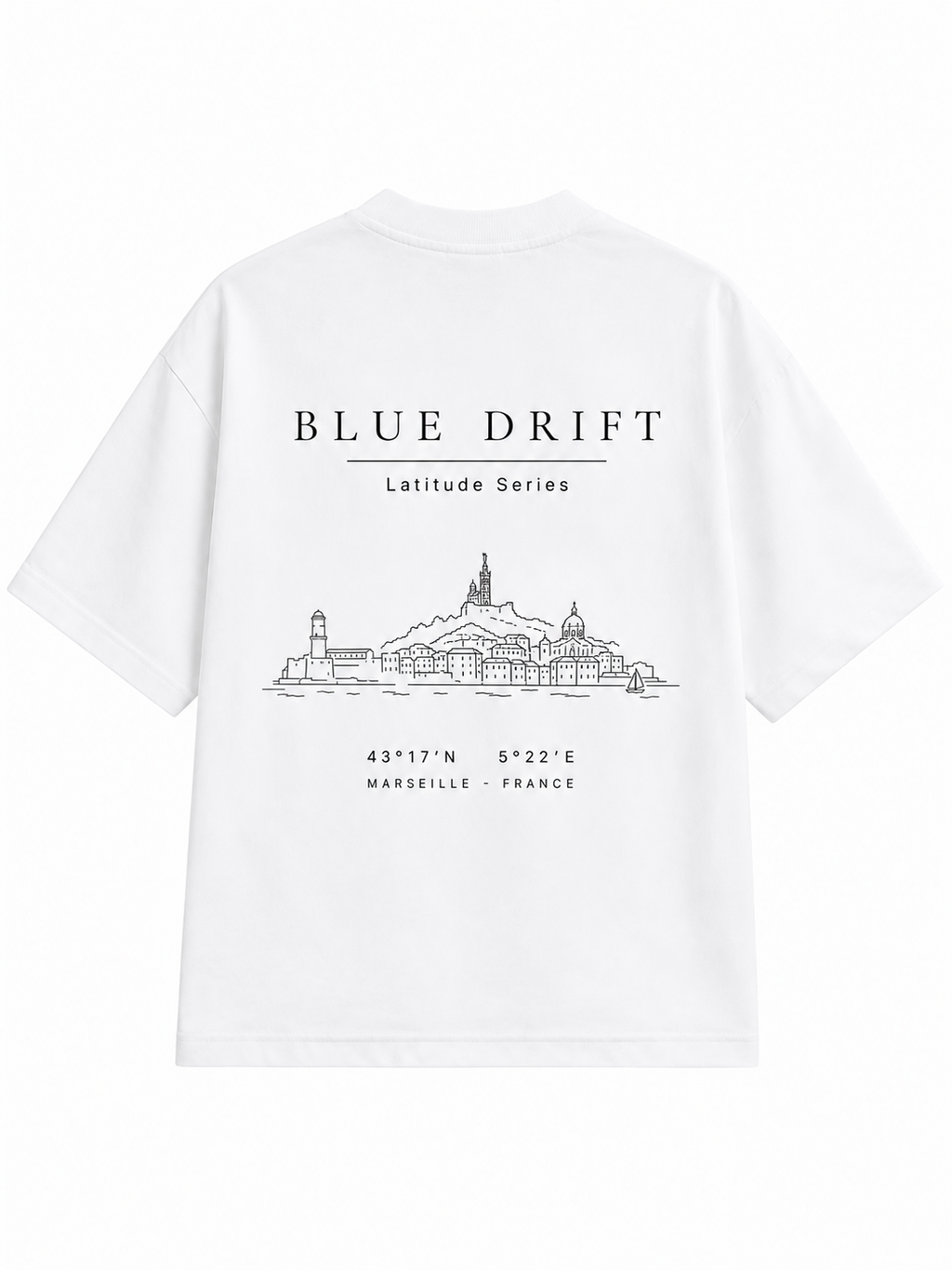 T-shirt Marseille - Latitude Series